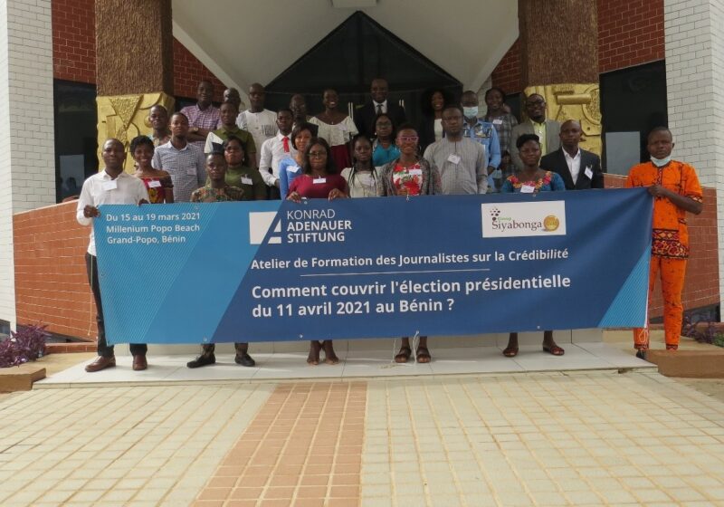 Atelier de formation des journalistes sur la crédibilité : Comment couvrir l’élection présidentielle du 11 Avril 2021 au Bénin?